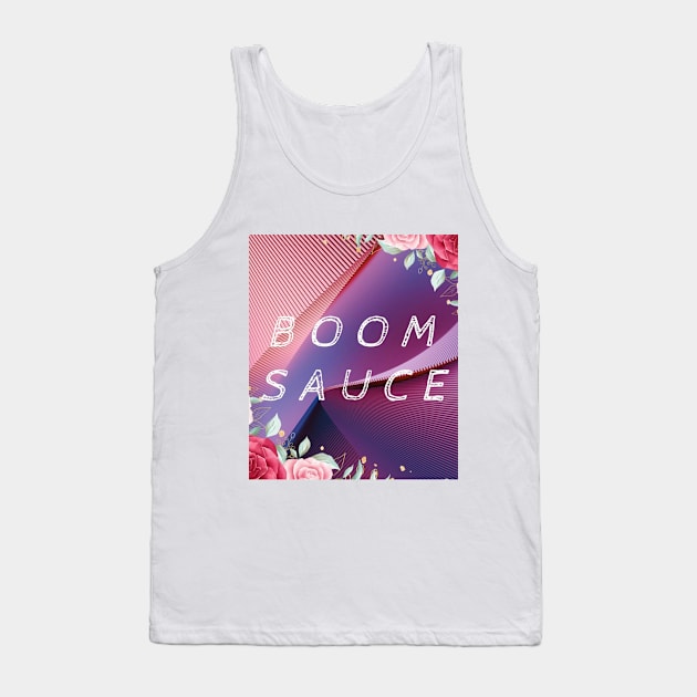 BOOMSAUCE Tank Top by Groovy Boxx